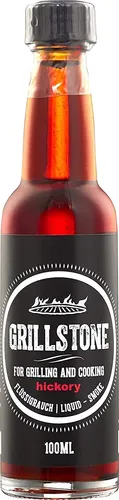 Liquid Smoke HICKORY 100ml - Intensiver Flüssigrauch für Grillgenuss - Verleihen Sie Ihren Grillgerichten das besondere Aroma mit diesem hochwertigen Flüssigrauch. Ideal für Marinaden und Grillsoßen, sorgt für ein unverwechselbares Geschmackserlebnis.