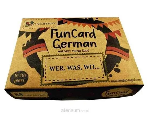 Fun Card German Wer Was Wo / Creativo
