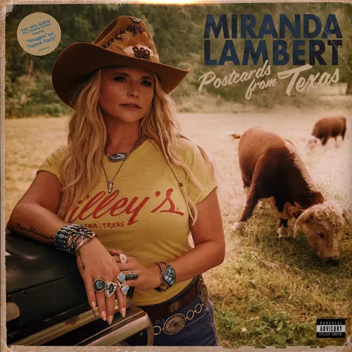 Miranda Lambert - Postcards From Texas Blue Vinyl Edition (2024 - Original)