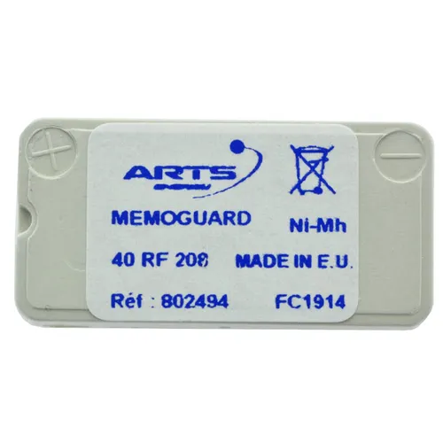 Arts Saft Memoguard Akku 40RF208, 40RF204, 40RF207 - Notebook Akkus - Zuverlässiger NiMH Akku mit 2,4 Volt und 80mAh, ideal für Industrieanwendungen und Platinenmontage. Perfekte Ersatzlösung für kontinuierliche Energieversorgung.