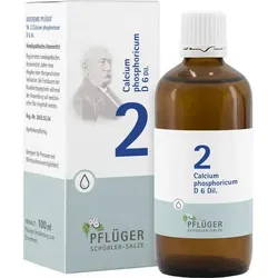 BIOCHEMIE Pflüger 2 Calcium phosphoricum D 6 Trockenmittel 100 ml - Hochwertiges Trockenmittel für die Unterstützung der Pflege, ideal für den professionellen Einsatz. Jetzt günstig entdecken!