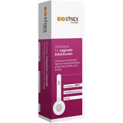 Selbsttest für vaginale Infektionen 1X3 St - Arzneimittel zur schnellen und einfachen Selbstdiagnose von vaginalen Infektionen, ideal für die diskrete Gesundheitsüberwachung zu Hause.