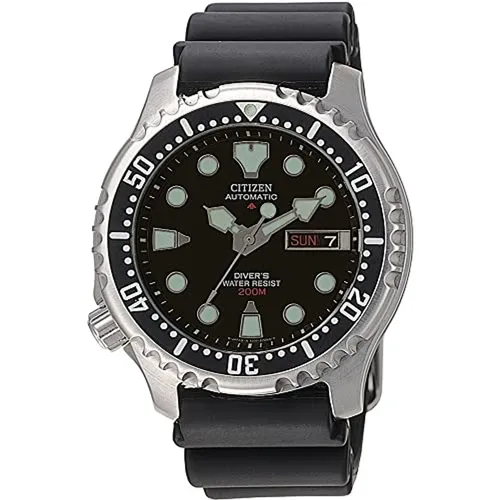 Citizen Automatikuhr Promaster Marine Analog NY0040-09EE - Automatikuhren, robuste Herren-Armbanduhr mit 200m Wasserdichtigkeit und drehbarer Lünette für Abenteuer und Wassersport.