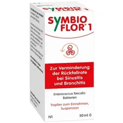 Symbioflor 1 Suspension - Probiotische Suspension mit lebenden Bakterien zur Unterstützung der natürlichen Abwehrkräfte. Ideal für eine gezielte Stärkung der Schleimhäute und zur Förderung des Wohlbefindens.
