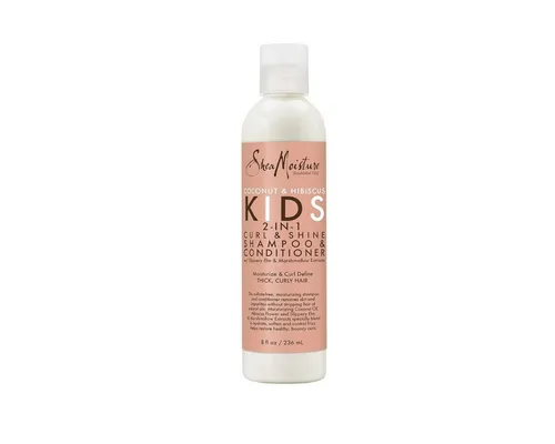 Shea Moisture Haarspülung Shea Moisture Coconut Hibiscus Kids 2 in 1 Shampoo Conditioner 237ml
