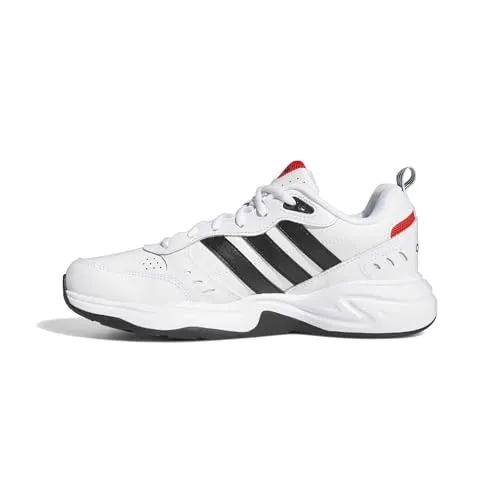 adidas Herren Strutter Shoes - Gymnastik- und Trainingsschuhe - Herren-Sneaker mit regulärer Passform, schnürbarem Design und leichter Adibouncy EVA-Einlegesohle für optimalen Komfort beim Training.