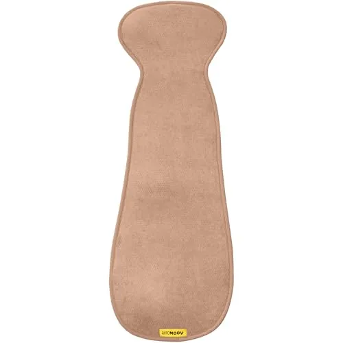 Aeromoov - Baby Sitzauflage Air Layer - Einlage Für Autositz oder Kinderwagen - Gruppe 2/3 - Antischwitz Sommerbezug - Bio-Baumwolle - Tuscany