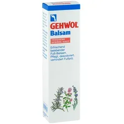 Gehwol Balsam für trockene Haut - Feuchtigkeitsspendende Pflege für trockene Füße, reduziert Fußbrennen und sorgt für geschmeidige Haut. Ideal für die tägliche Anwendung.