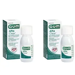 GUM Mundspülung 2x Gum Afta Clear Mundspülung 2x 120 ml