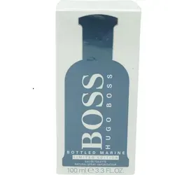 Hugo Boss Bottled Marine Limited Edition Eau de Toilette 100ml - Eau de Toilette für Herren, frischer holziger Duft mit maritimer Klarheit, ideal für Alltag und Business, langanhaltend und elegant.