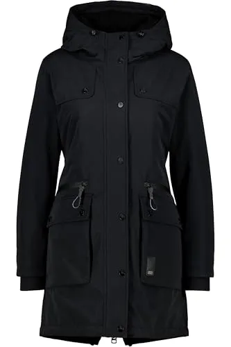 ALIFE and Kickin CharlottAK A Parka – Stylische Damen Winterjacke - Funktionsjacken: Modische, gefütterte Parka mit 2-Wege Reißverschluss und verstellbarer Kapuze, ideal für kalte Tage. Must-have für Herbst und Winter!