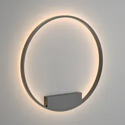 Maytoni LED Deckenleuchte Rim - Schwarz - Moderne Deckenleuchte aus Aluminium, warmweißes Licht mit 2400 lm, ideal für stilvolle Beleuchtung in Wohnräumen.