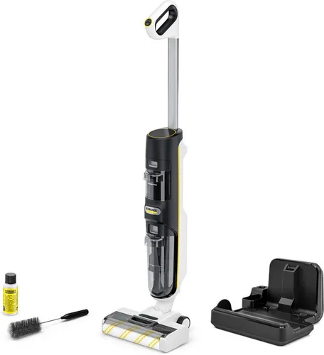 Kärcher Saugwischer FCV 4 Dry, selbstreinigend - Effizienter Saugwischer mit 45 Min. Akkulaufzeit, für gründliche Reinigung und einfache Handhabung – ideal für den täglichen Einsatz.