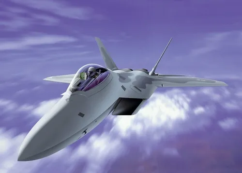 ITALERI, Baue und bemale den Kampfjet F-22 Raptor, 1/72, ITA1207