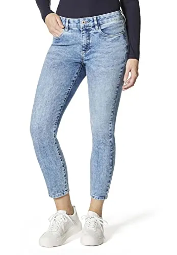 STOOKER Florenz Season Damen 5-Pocket-Jeans Slim Fit - Moderne Slim Fit Jeans mit 5-Pocket Design, aus weichem Powerstretch für perfekten Sitz und hohen Tragekomfort - ideal für jeden Anlass!