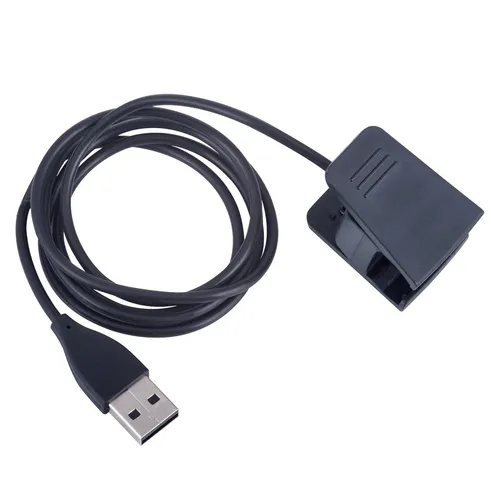 Ladegerät für Fitbit Charge 2 Akyga AK-SW-28 USB Ladekabel Clip 1m