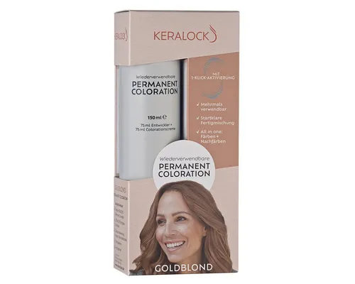 Keralock Coloration Wiederverwendbare Haarfarbe