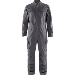 Blakläder Industrie Overall Stretch 6166, Mittelgrau, Größe C62 - Bequemer Industrie Overall Stretch "6166" von Blakläder: Hochwertiges Baumwoll-Canvas mit Zwei-Wege-Stretch für maximale Bewegungsfreiheit. Ideal für den professionellen Einsatz mit reflektierenden Details für erhöhte Sichtbarkeit.