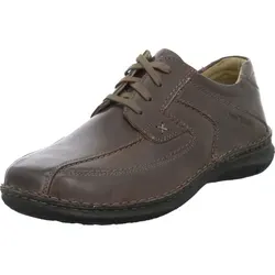 Josef Seibel Herren Anvers 08 Derby Schnürhalbschuhe Braun (Moro) - 42 EU - Herren-Schnürhalbschuhe aus hochwertigem Nappa-Leder, handgenäht für extreme Flexibilität und perfekten Tragekomfort. Ideal für Büro und Freizeit.