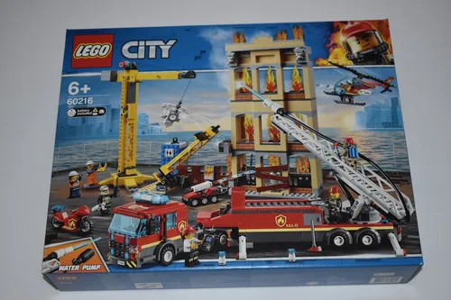 Lego® 60216 City Feuerwehr – Spannender Bauspaß - LEGO (R) Komplette Sets & Packs, 943 Teile für kreative Abenteuer, ideal für Kinder ab 6 Jahren und Feuerwehr-Fans.