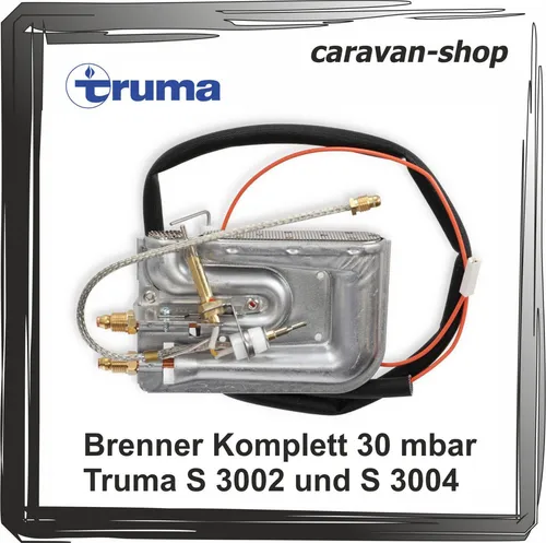 Truma Brenner komplett S-Heizung 3004 3002 - Ersatzteile für Caravan und Wohnmobil, zuverlässiger Brenner für effiziente Gasheizung mit Zündsicherungsventil Set für sicheres Heizen.