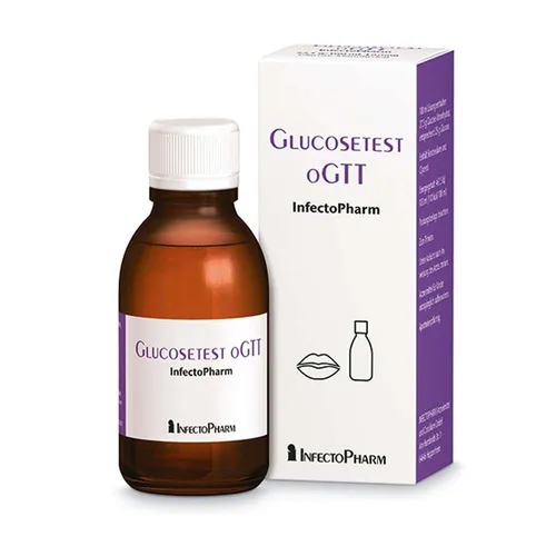 Infectopharm GLUCOSETEST oGTT 27,5 g/100 ml - Arzneimittel zur Durchführung von Glukosetests, ideal für medizinische Anwendungen und zuverlässige Ergebnisse.