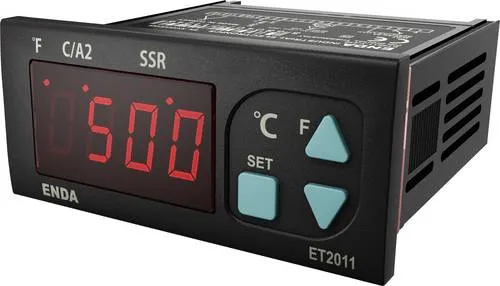 Enda PID Temperaturregler Pt100 für -200 bis 600 °C - Kompakter PID-Regler mit Selbstoptimierung und wählbarem Relaisausgang. Ideal für präzise Temperaturkontrolle und einfache Bedienung dank intuitivem Menü. CE-geprüfte Qualität.
