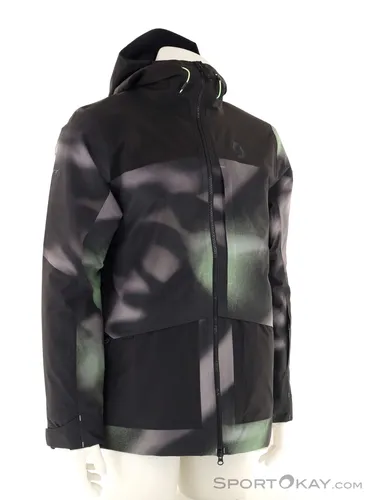 Scott Ultimate Dryo Ripstop Herren Skijacke - Schwarz - M - Stylische, gefütterte Skijacke für Herren, gefertigt aus strapazierfähigem Ripstop-Material. Ideal für die Piste mit zahlreichen Taschen und optimalem Wärme-Management.