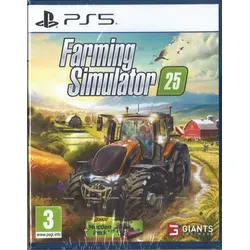Farming Simulator 25 - Sony PlayStation 5 - PS5-Spiel mit realistischem Landwirtschafts-Gameplay und beeindruckender Grafik für ein einzigartiges Erlebnis.