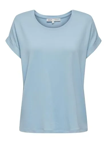 ONLY Tops für Damen Basic Kurzarm Rundhals