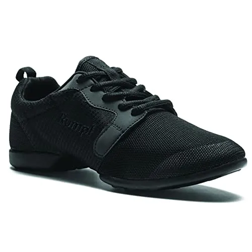 Rumpf Mojo Dancesneaker für Tanz und Gymnastik - Extrem leichter Tanzsneaker mit perfektem Sitz dank Sandwich Mesh. Ideal für lange Trainingseinheiten – mühelose Drehungen und gelenkschonende Sprünge durch geteilte PU-Sohle.