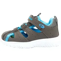 KangaROOS Ki-rock Lite Ev Sneaker für Kinder, Blau Grau, 29 EU - Sneaker für Kinder, ideal für Frühling und Sommer. Mit praktischem Klettverschluss und luftiger Bauweise für besten Tragekomfort und Belüftung.