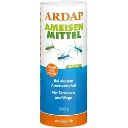 Ardap Insektenspray Repell Ameisenmittel 500 g - Insektizid mit langfristiger Wirkung, ideal gegen Ameisen und andere Schädlinge, sicher für den Einsatz im Haus und Garten.