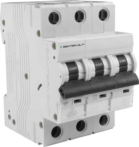 Leitungsschutzschalter MCB 10kA 3P 16A VDE Typ B LS-Schalter Doktorvolt DV-3400