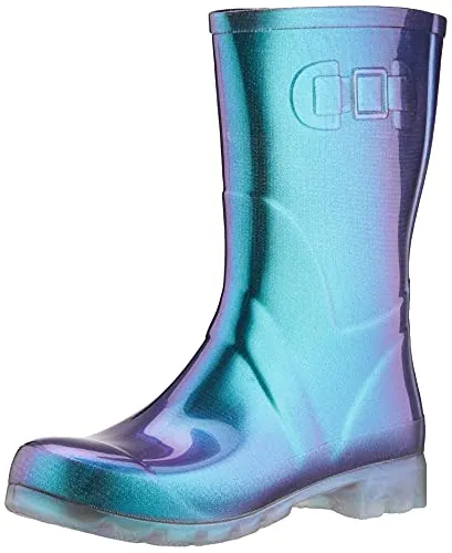 Beck Damen Glossy Gummistiefel, Türkis, 38 EU - Wanderschuhe für Damen, wasserfest und stylisch, perfekt für nasse Tage und Outdoor-Aktivitäten.
