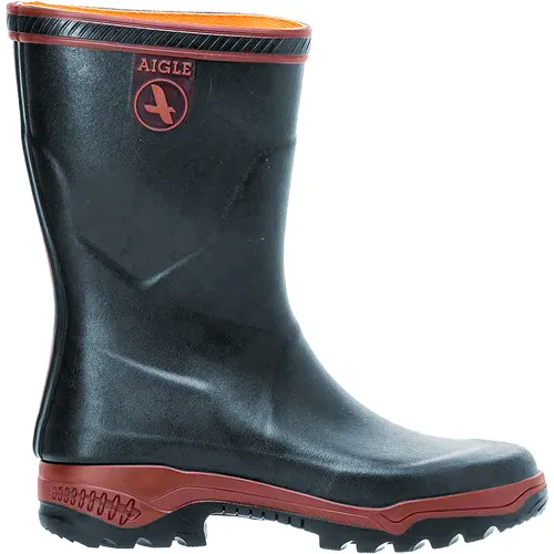 Aigle Unisex Parcours 2 Bottillon Gummistiefel Grün (bronze) 38 - Sport- & Outdoorschuhe für Herren, handgefertigte Anti-Müdigkeit-Stiefeletten mit stoßdämpfender Naturkautschuksohle für optimalen Komfort beim Outdoor-Einsatz.
