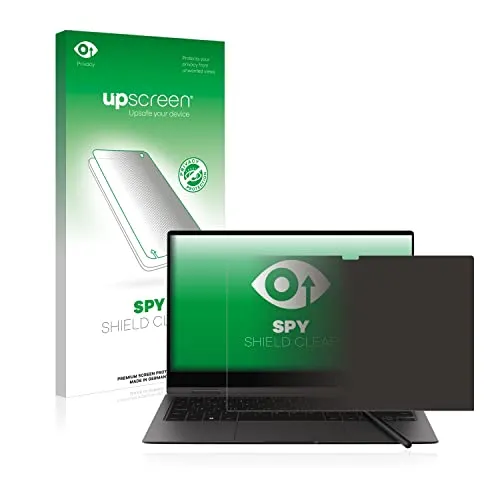 upscreen Anti-Spy Blickschutzfolie für Samsung Galaxy Book2 Pro 360 13.3" Privacy Screen Displayschutz-Folie [Sichtschutz, Blaulichtfilter]