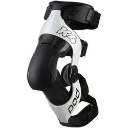 POD K4 2.0 Knieorthese (Pr) Weiß/Schwarz XS/S - Medizinische Verbrauchsmaterialien für Knie, bietet Komfort und innovative Unterstützung für Motocrossfahrer.