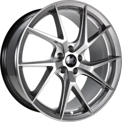 Miglia MM1012 Silver 19 Zoll Alufelgen - Einteilige Y-Speichen Felgen aus Aluminium, 8.5x19" mit ET35, ideal für sportliche Fahrzeuge und optimale Fahrdynamik.