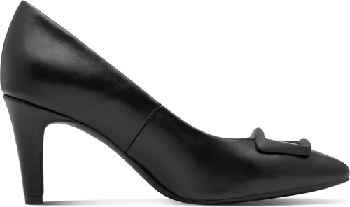 s.Oliver Damen Pumps mit Stilettoabsatz schwarz (Black) – Größe 39 - Elegante Pumps mit Stilettoabsatz für einen stilvollen Auftritt, ausgestattet mit weichem Innenfutter für hohen Tragekomfort.