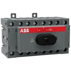 ABB 1SCA104836R1001 OT16F8 Lasttrennschalter 8polig - Sonstige Elektroinstallationsartikel mit hoher Flexibilität und Effizienz, ideal als Hauptschalter für Haupt- oder Unterverteilungen, schaltet bis zu 4000 A bei 1000 V AC.