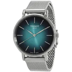 Tissot TISSOT EVERYTIME T143.410.11.091.00 Herrenarmbanduhr - Elegante Herrenarmbanduhr aus Edelstahl mit Saphirglas, ideal für stilvolle Anlässe und den Alltag.