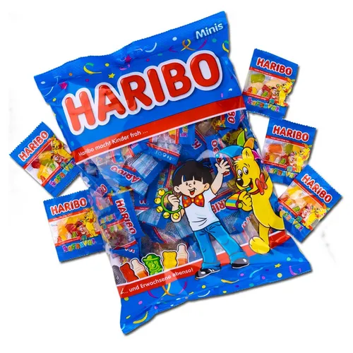  Haribo Karneval ca. 100 Minibeutel im Polybeutel 11,61€/1kg