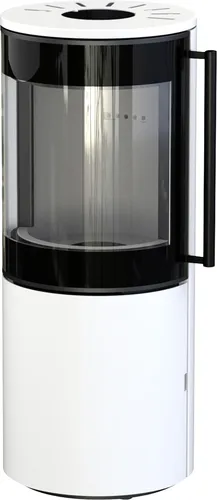 Thermia Kaminofen Xena Mini Stahl weiß 7 kW – kompakte Heizlösung - Der Thermia Kaminofen Xena Mini aus Stahl in Weiß mit 7 kW bietet effiziente Wärme und ein modernes Design, ideal für kleine Räume und gemütliche Abende.