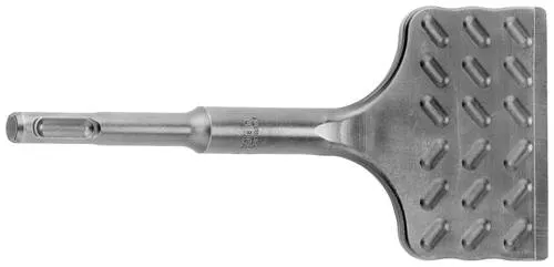 Metabo Fliesenmeißel SDS-Plus 165mm - Abgekröpfter Fliesenmeißel aus spezialgehärtetem Stahl, ideal für Beton und Naturstein. Hohe Standzeiten und effizientes Arbeiten für Profis im Bau.