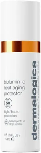 Dermalogica Biolumin-C Heat Aging Protector SPF50 - Sonnenschutzmittel mit SPF 50 und Vitamin C, schützt vor UVA/UVB Strahlen, gleicht den Hautton aus und verbessert die Hauttextur für ein strahlendes Aussehen.