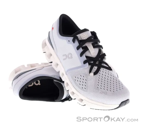 On Cloud X 4 Herren Laufschuhe - Grau - Größe 9,5 - Laufschuhe mit innovativer CloudTec®-Technologie für maximalen Komfort und Dämpfung, ideal für Läufer, die Flexibilität und Unterstützung suchen.