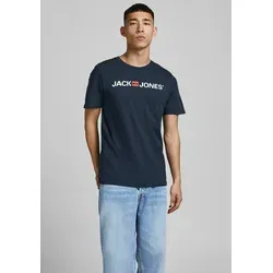 Jack & Jones T-Shirt CORP LOGO TEE blau S (48)