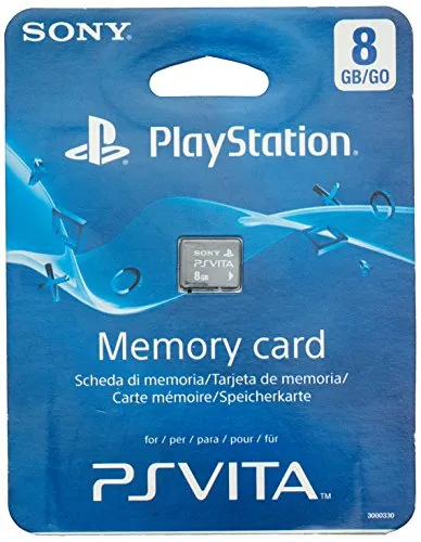 Sony Playstation Vita Speicherkarte 8GB - Speicherkarten für Sony Playstation Vita, 8GB Kapazität für mehr Spiele und Daten, ideal für Gamer unterwegs
