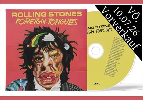 The Rolling Stones "foreign tongues" CD NEU Album 2026 Vorverkauf  Vö 10.07.